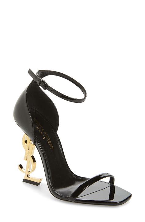 ysl opyum strappy sandals|ysl high heels sandals.